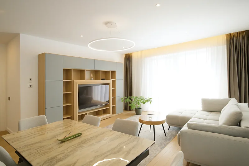 Sleek Contemporary 3-Bedroom Apartment in One Herăstrău Towers, in Bucharest