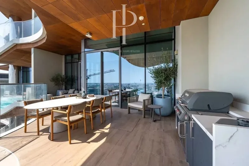 Canal View Sophistication | 3BR+M Furnished at Mr. C Residences