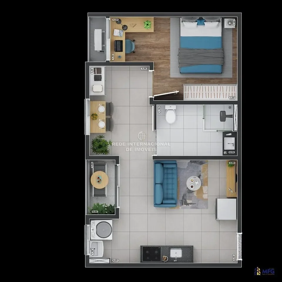 Residencial Morada Do Horto Your New Home The Time Has Come To Conquer Your Space With Comfort, S