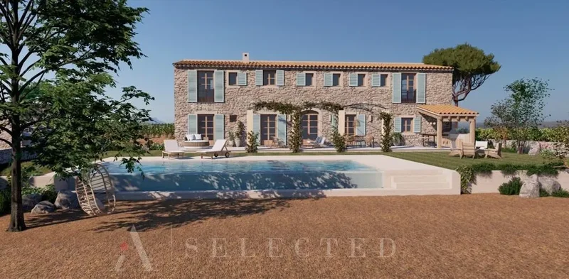 Finca for Sale in Llubí, Mallorca: Project with License for House with Pool and Water Well