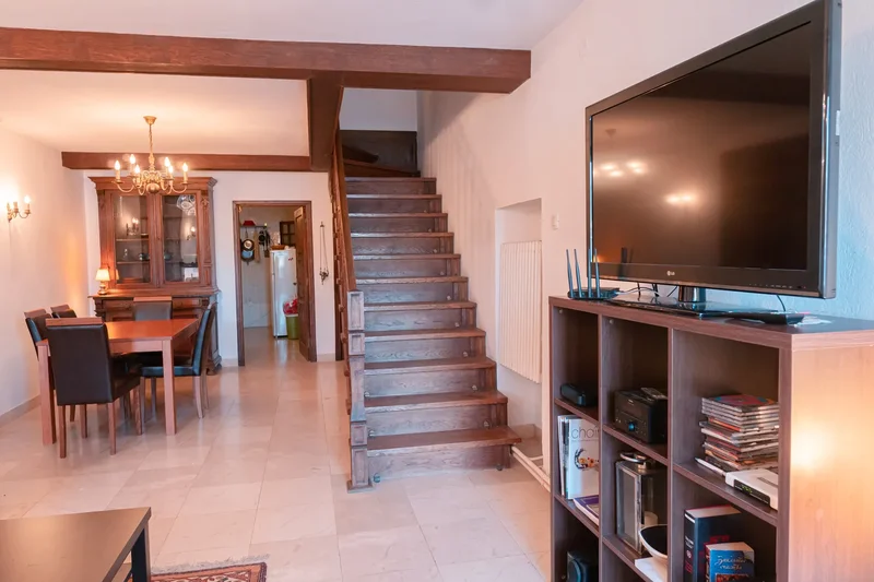 Waterfront Stone Villa with Panoramic Terraces in Pržno