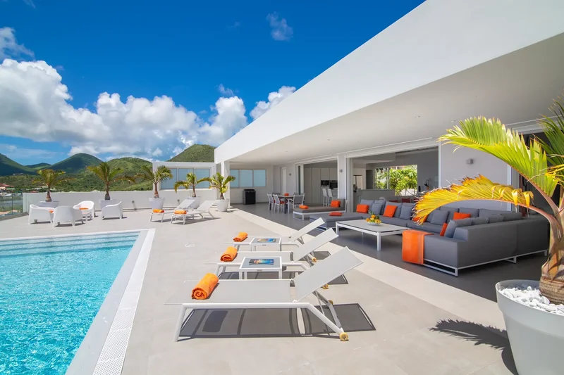 Villa With Panoramic Sea View – Cul De Sac, Saint Martin