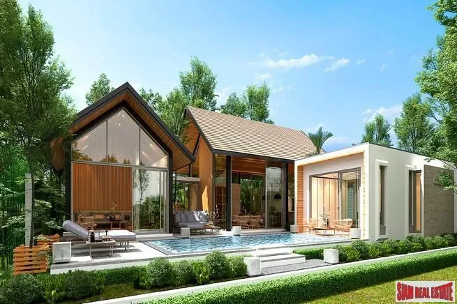 New 2 & 3 Bedroom Pool Villa Project for Sale in Thalang