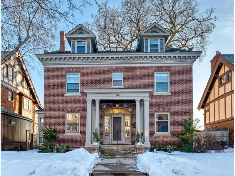 Splendid brick home with a fresh vibe