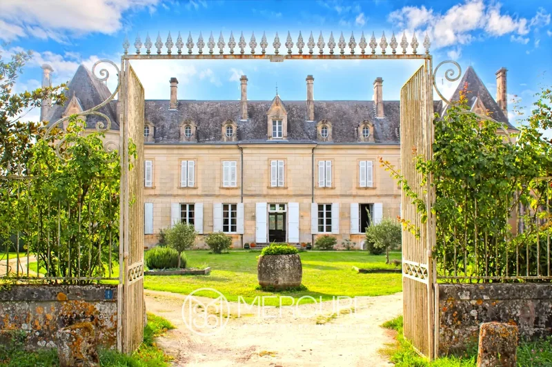 Historic 19th-Century Château – Family Vineyard Estate in Charente-Maritime
