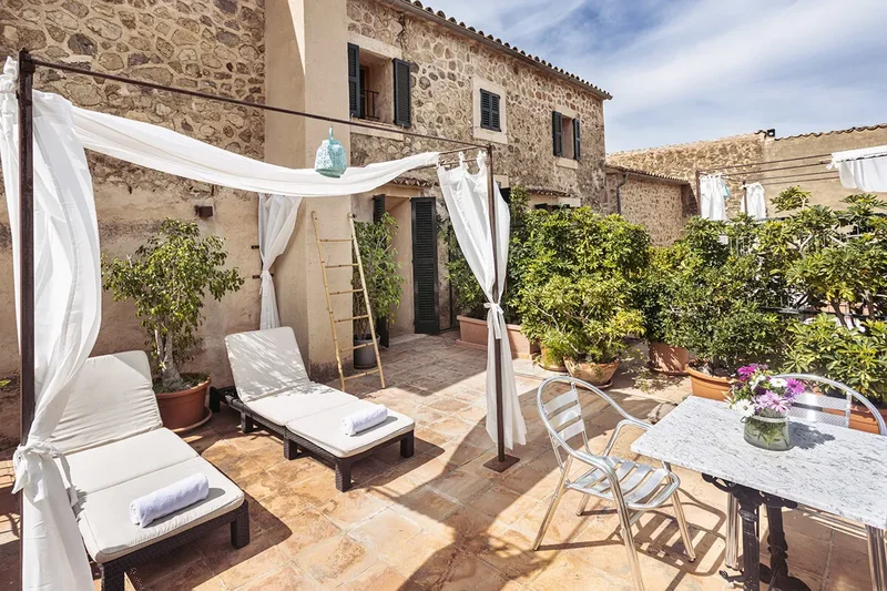 Plaza Triquet, Estellencs, Balearic Islands, Spain. - Photo 13