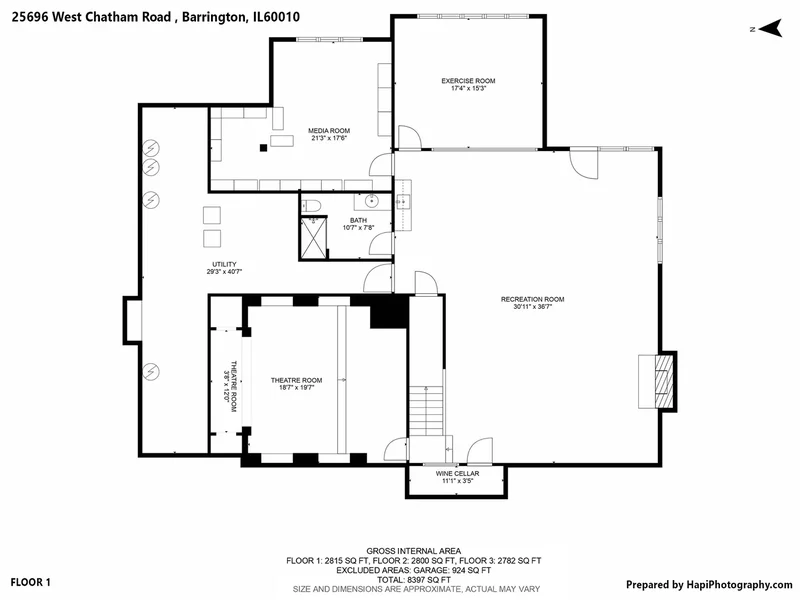25696 W Chatham Road, Barrington, IL 60010, Barrington Hills, Illinois, United States. - Photo 59