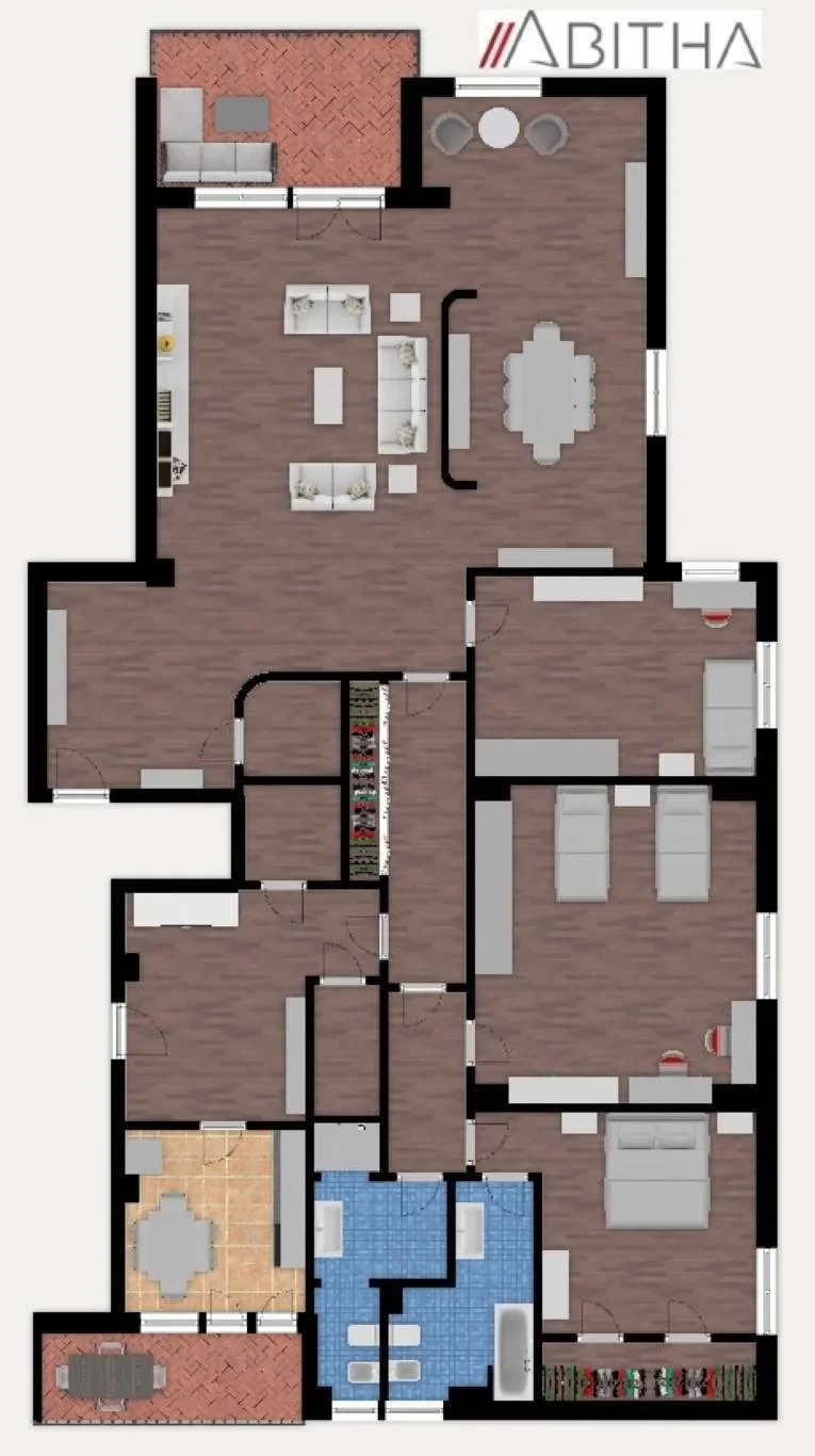 Apartment for Sale in Rome in the Gregorio VII Area Via Aurelia Antica