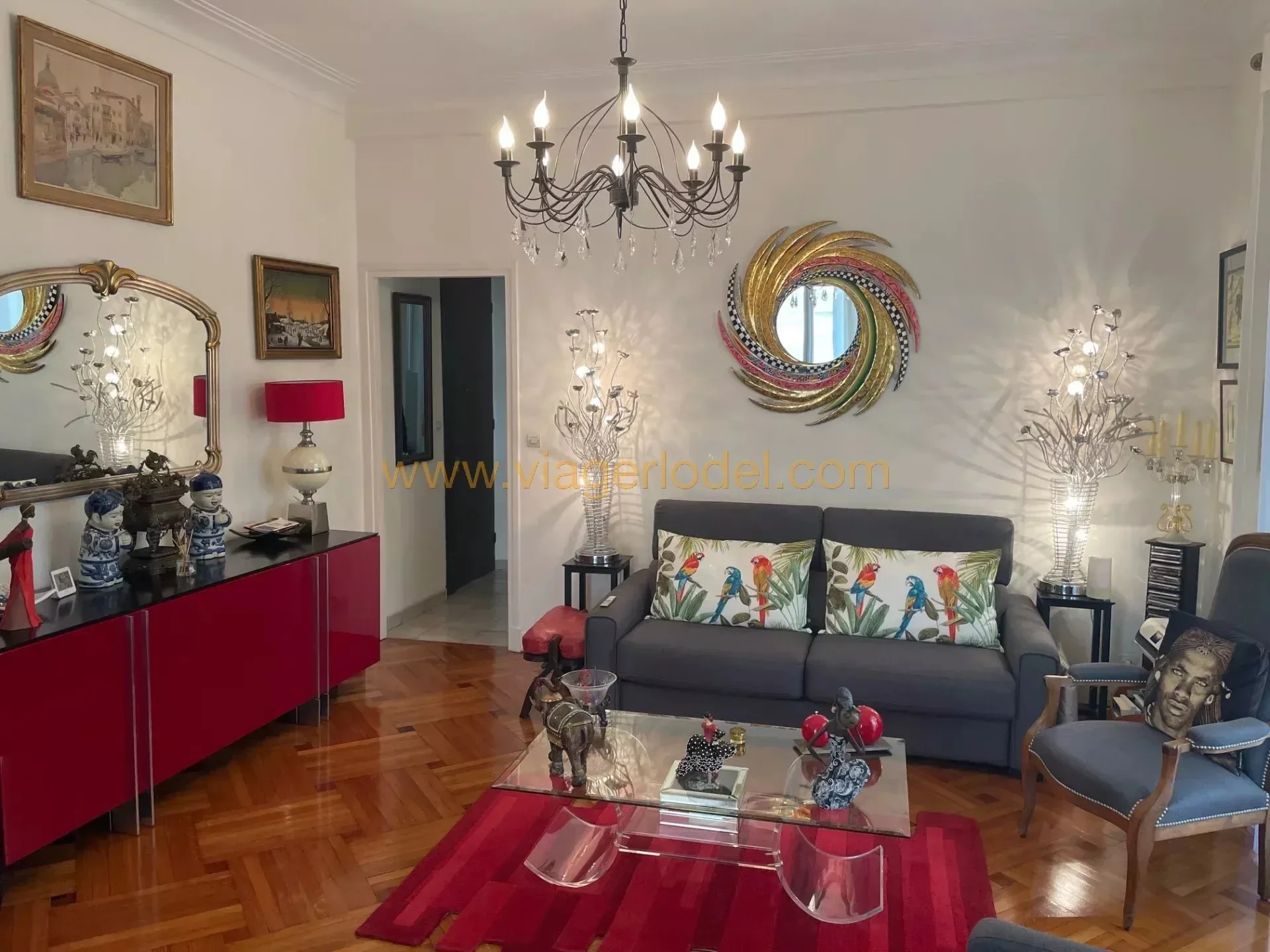 Ref.: 9764 - LIFE ANNUITY - NICE (06) - Occupied 3-room apartment