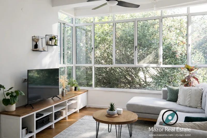 A Rare Find in Neve Tzedek – Renovated, Sun-Filled Apartment in a Quiet Green Alley