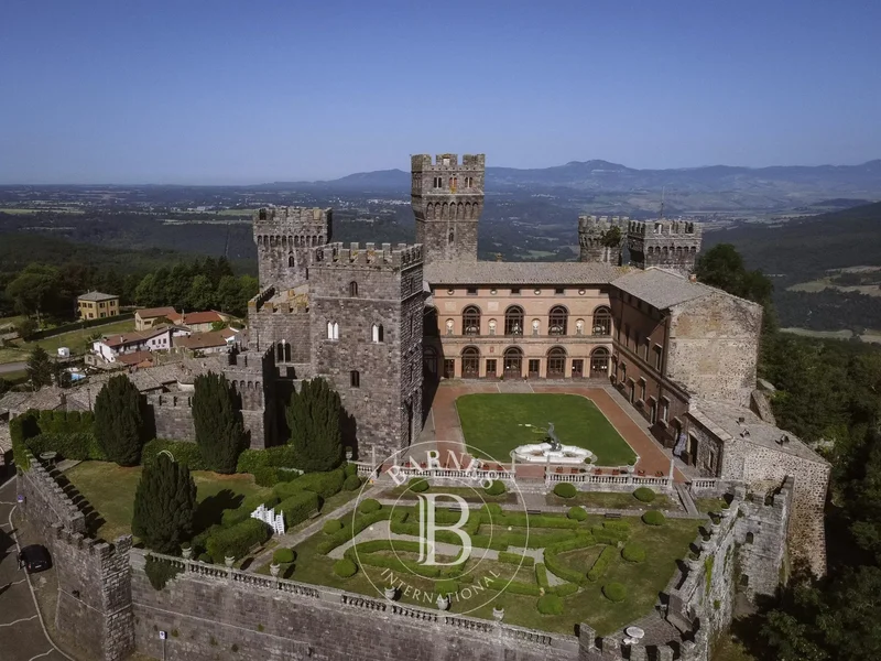 Medieval Castle With Incorruptible And Perennial Charm In The Province Of Viterbo