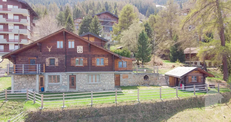 Large three-bedroom chalet in the center of La Tzoumaz