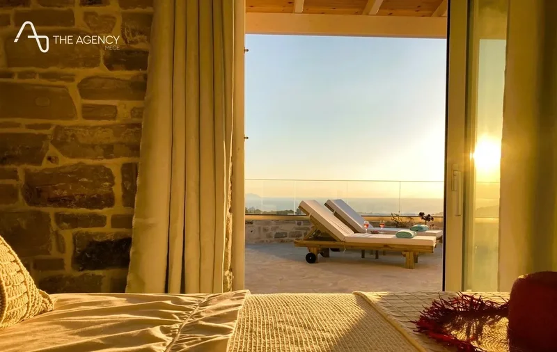 Luxury Stone Villa 157 m² with Infinity Pool & Panoramic Views – €790.000 – Pitsidia, Heraklion