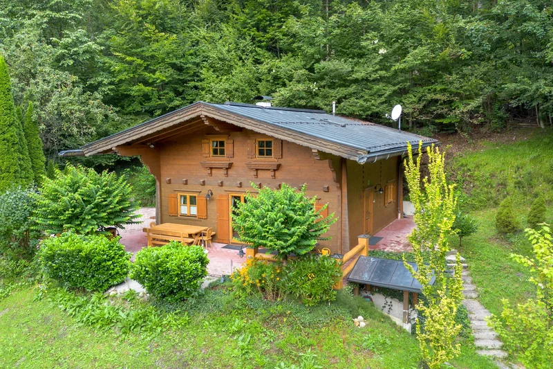 Tyrolean Wooden House with Holiday Residence Permit in an Idyllic Location Near a Lake