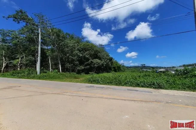 Prime Land Plot Near Main Phuket Road for Sale in Thalang