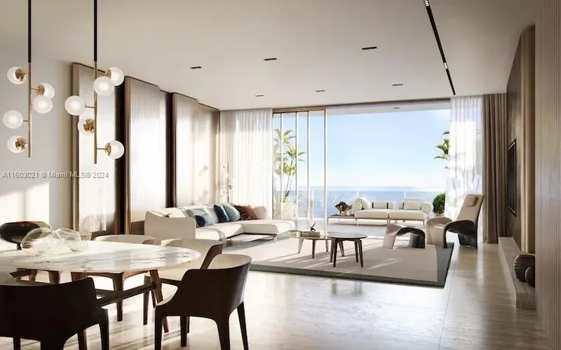 two-story penthouse in exclusive VITA AT GROVE ISLE