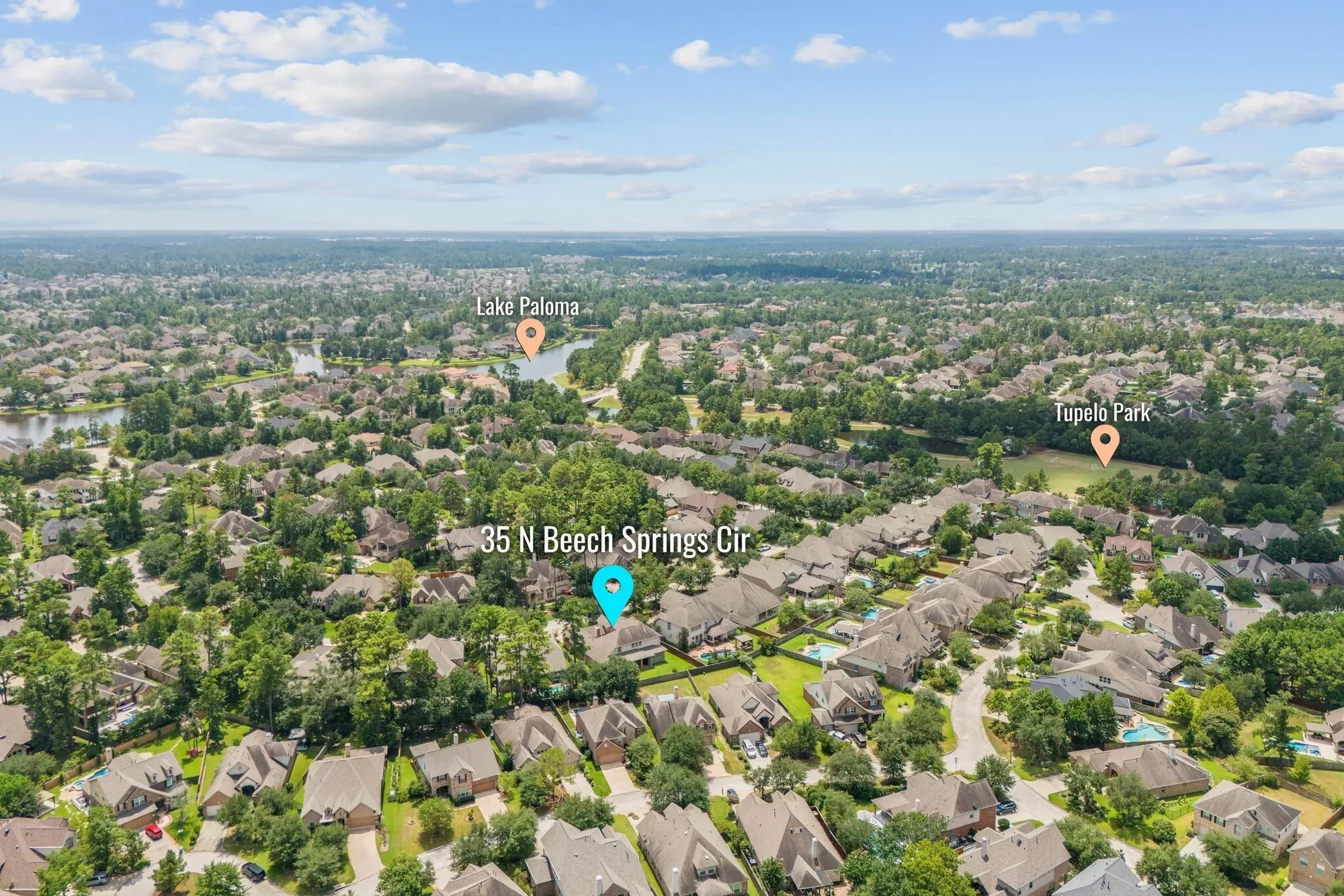 35 N Beech Springs Drive, The Woodlands, TX 77389, The Woodlands, Texas, United States. - Photo 39