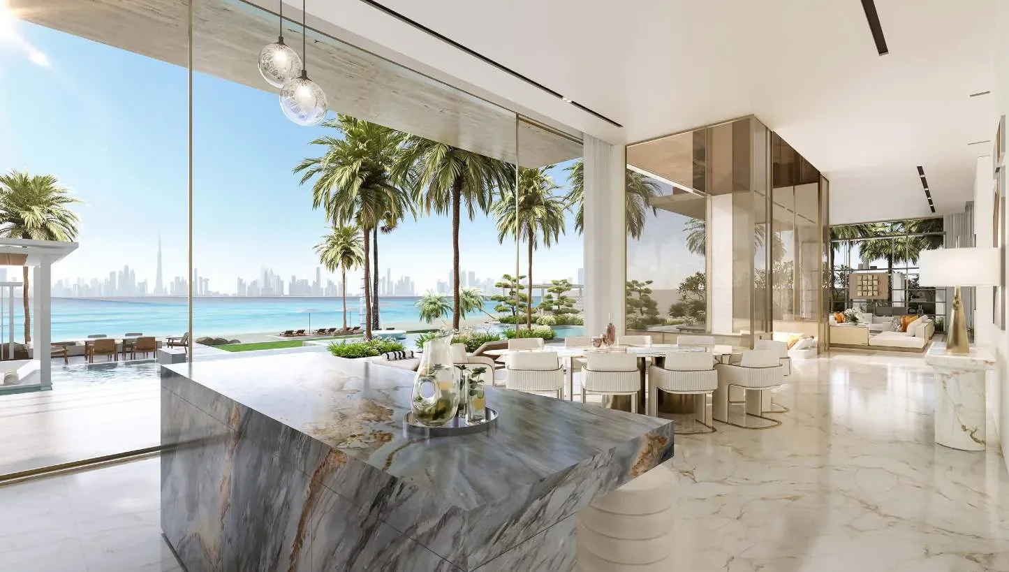 Ultra luxury villas, Amali Island offers true waterfront living for the first time ever in Dubai.