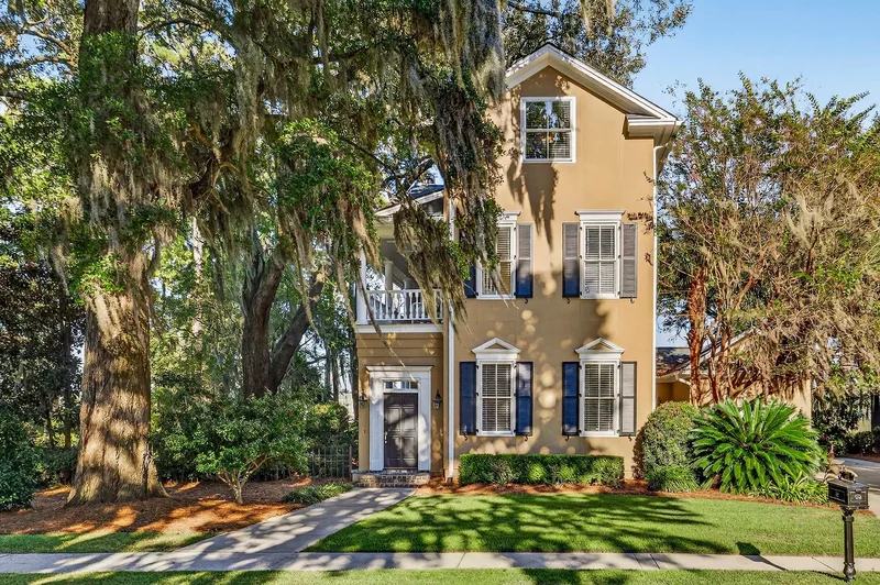 Timeless Lowcountry Elegance Overlooking Marsh In Gated Community