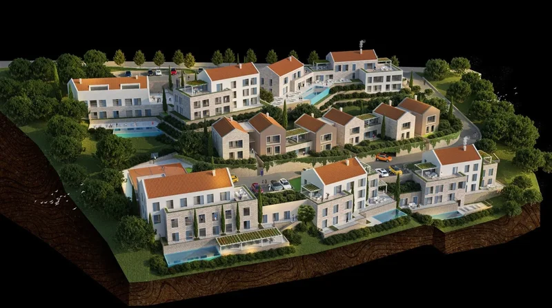 Urbanized Land in Morinj
