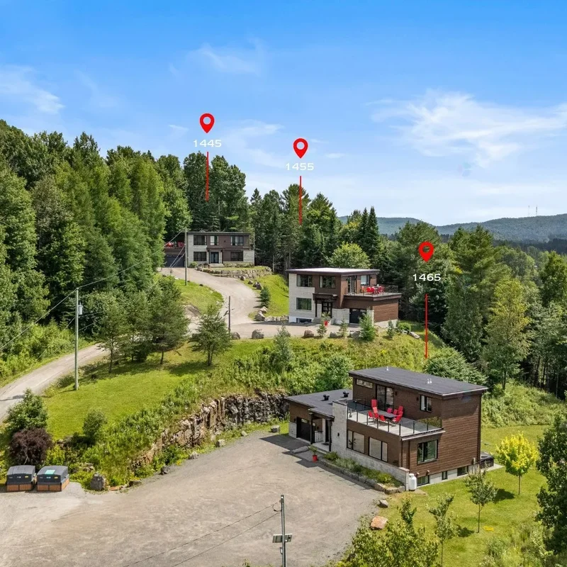 Rare! Stunning estate with three modern properties!