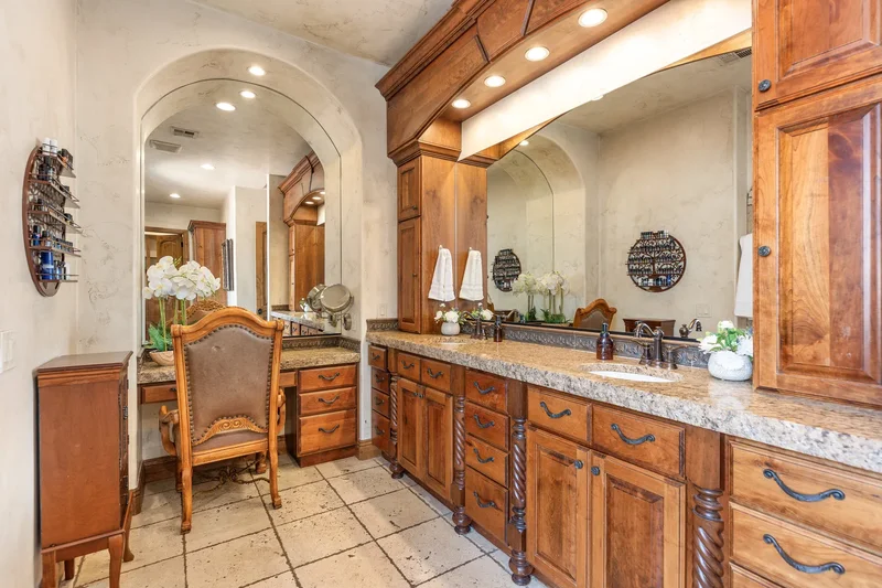 Tuscany Revival Resort Style Living With Theater Room, Pool & 4 Car Garage