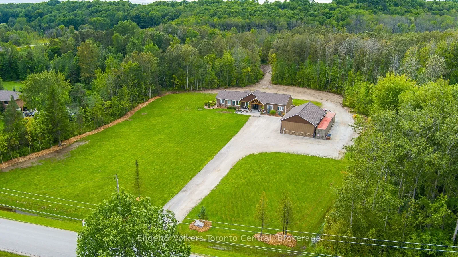 Beautiful Renovated Bungalow Nestled Amidst Five Acres!