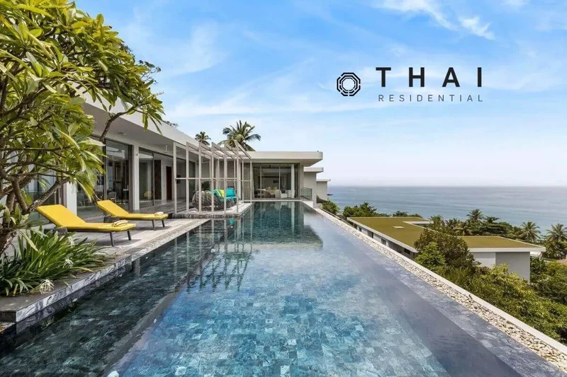 4 Bedroom Sea View Penthouse Pool Condo for Sale in Naithon Beach, Phuket