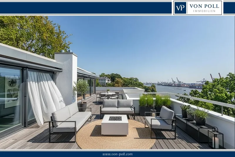 exclusive penthouse maisonette close to the sky & water