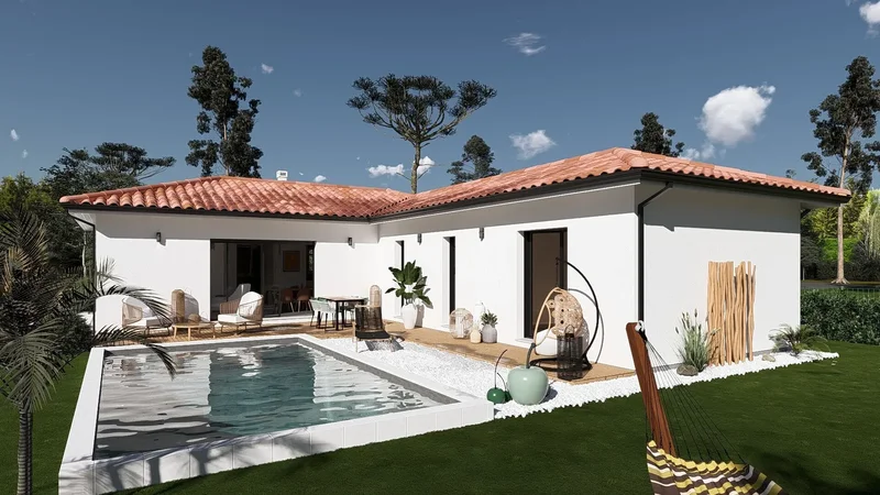Belle villa neuve à Sanguinet