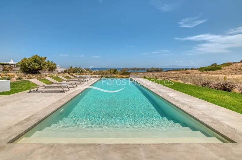 Stunning Waterfront Villa on the South Coast of Paros Island