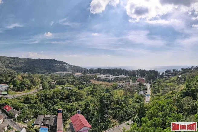 Over 2 Rai of Sea View Land for Sale Near Nai Thon Beach