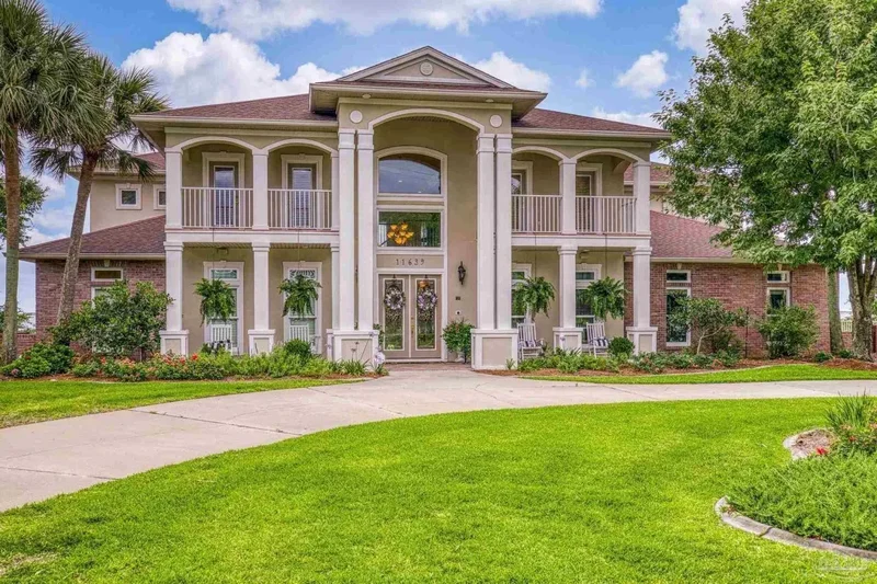 stunning waterfront estate