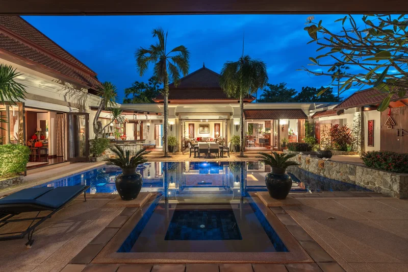 Luxury 5-Bedroom Pool Villas Near Bangtao Beach