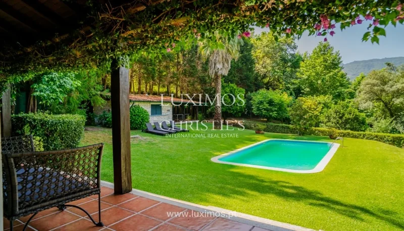 Villa with pool and river views for sale in Gerês, Braga, Portugal