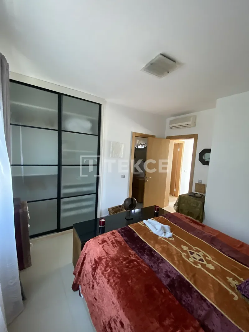 Furnished Apartment with Cove View in Bodrum Türkbükü