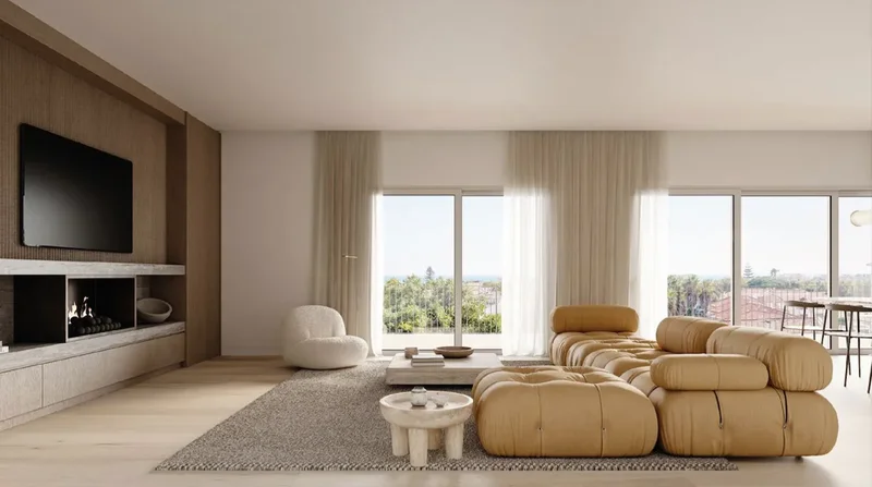 Green Plaza Carcavelos Unit C - 2-bedroom apartment with 32 m2 garden