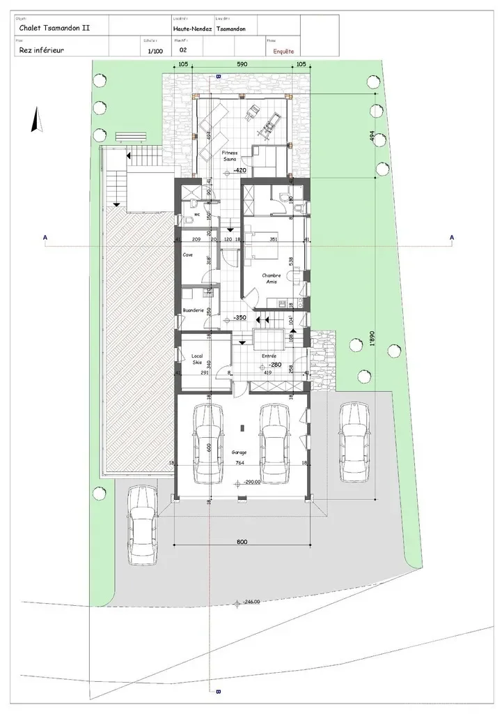 Land, 912 sqm, to build a main residence near the resort centre
