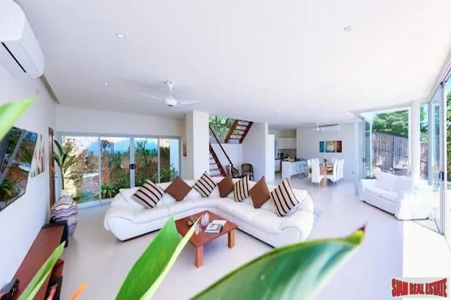 Three Bedroom, Two Storey Sea View Villa for Sale in Bang Por