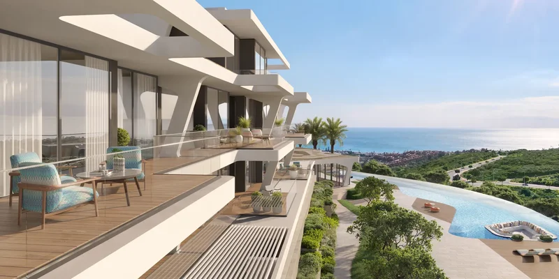 2 Bedroom Apartment | Finca Cortesin | Sea & Golf Views | Branded Residences