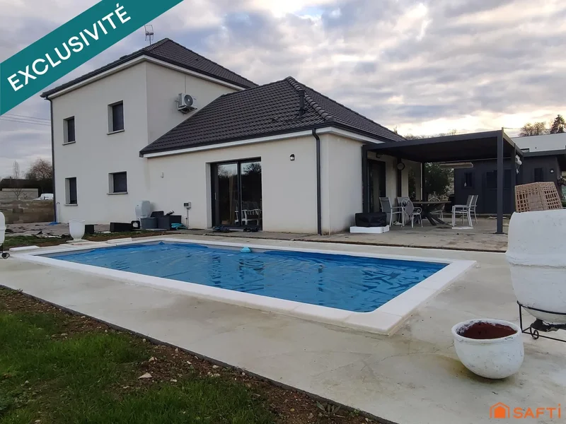 maison neuve, contemporaine,