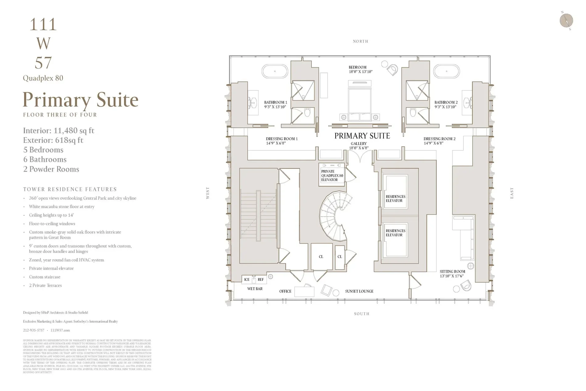 111 West 57th Street QUADPLEX 80, New York, NY 10019, New York, New York, United States. - Photo 24