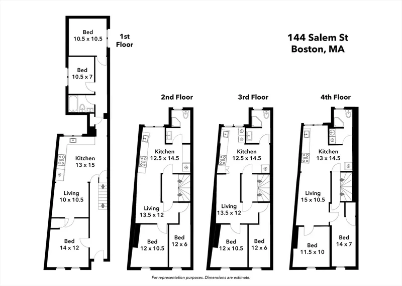 144 Salem St, Boston, Massachusetts, United States. - Photo 12