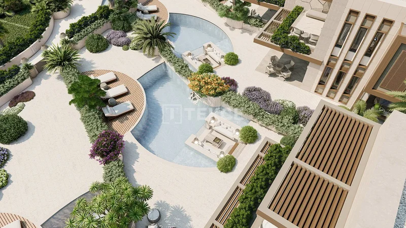 Luxury Villas in a Complex with Beach in Bitez Bodrum