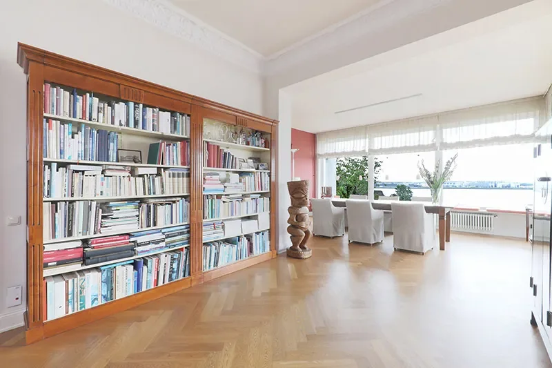maisonette in an art nouveau villa