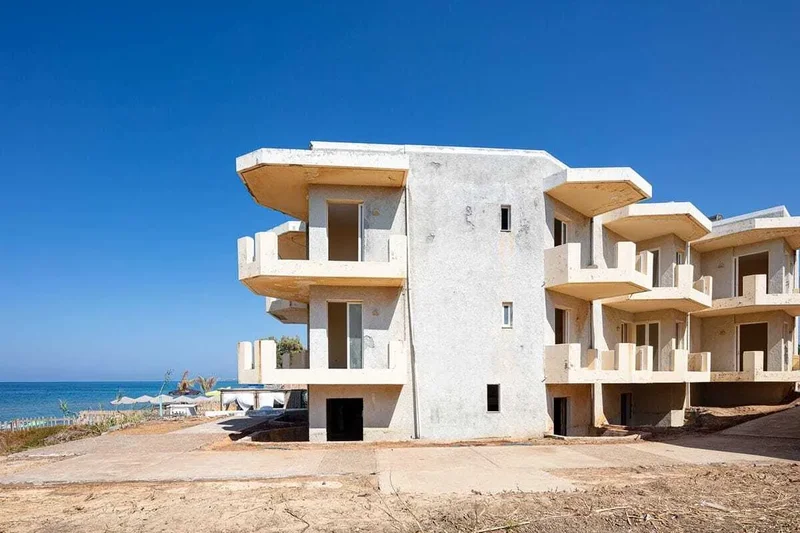 Beachfront Apartment Building