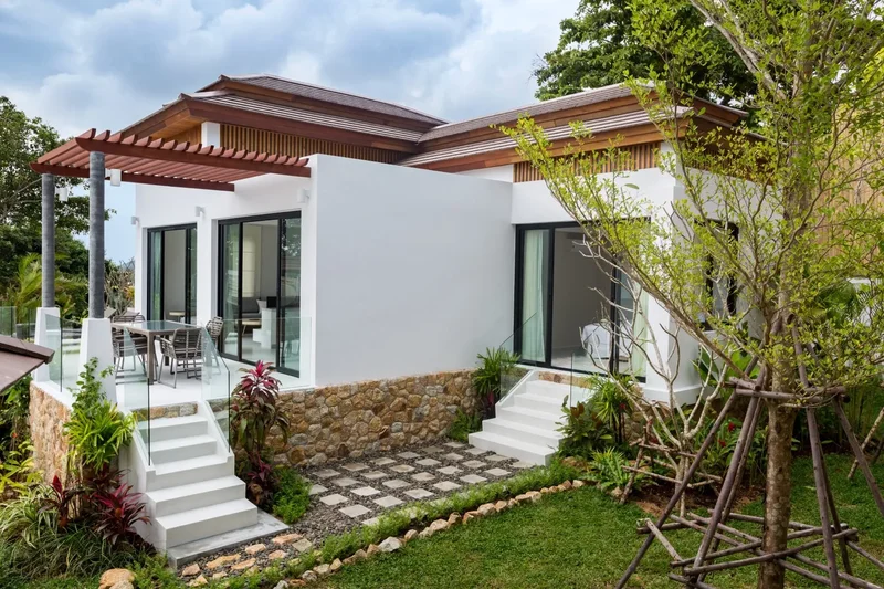 Beautiful 2 Bed Sea View Villa For Sale In Choeng Mon, Koh Samui