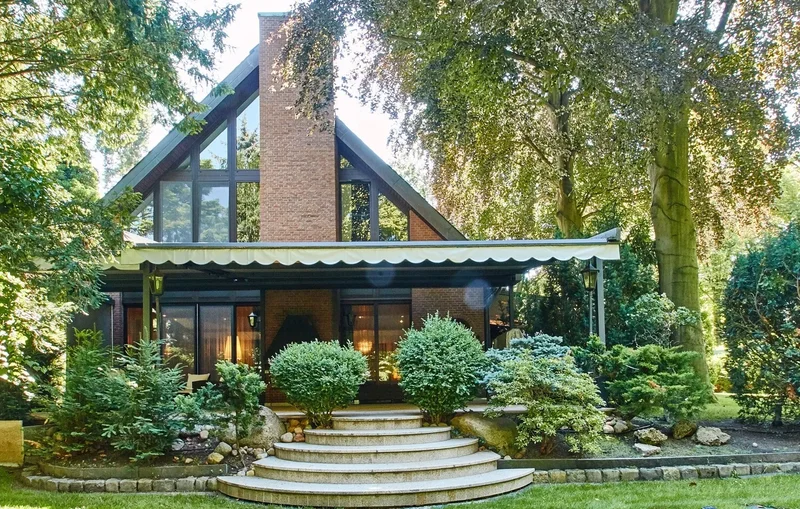 stylish villa in a serene setting