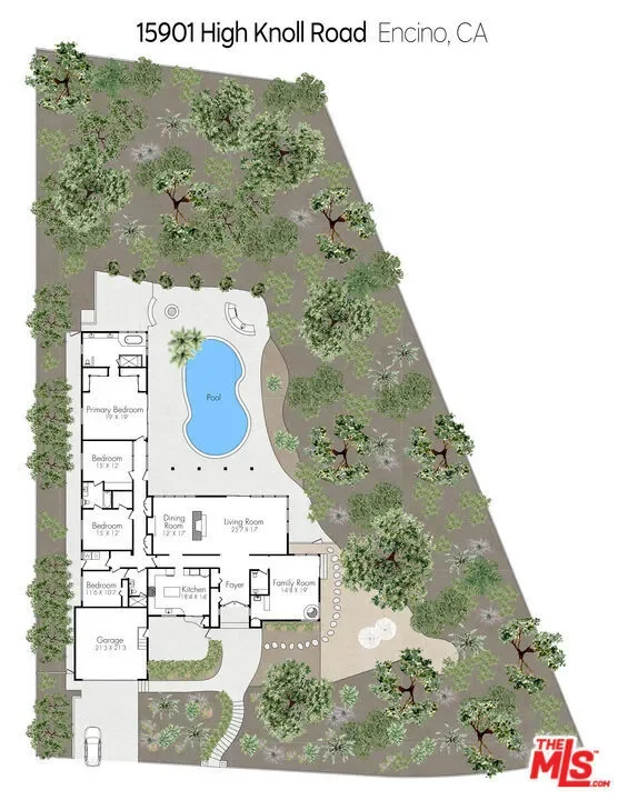 15901 High Knoll Road, Los Angeles, California, United States. - Photo 30