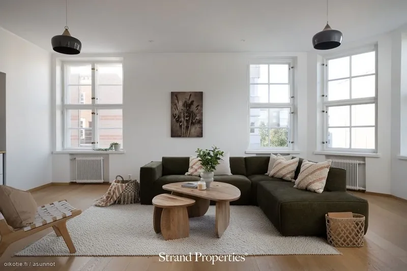 Refined living at the historic Pikilinna in Tampere